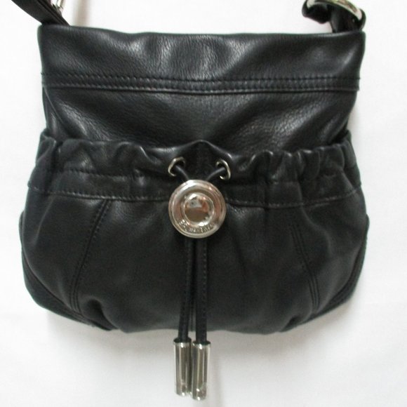 b. makowsky Handbags - B. Makowsky leather zip top cross-body bag purse